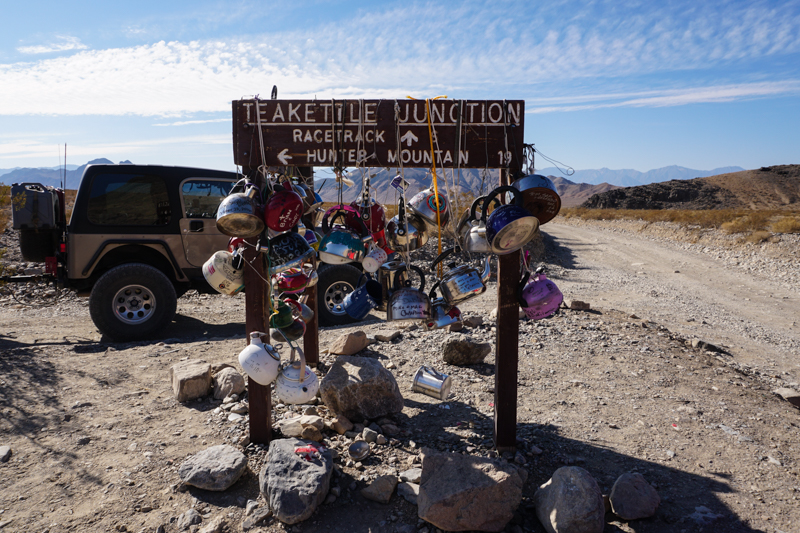 Tea Kettle Junction, Death Valley National Park