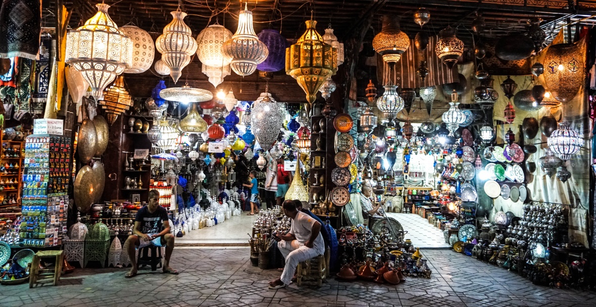 Lanterns, Marrakesh, Morocco