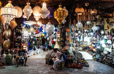 Lanterns, Marrakesh, Morocco