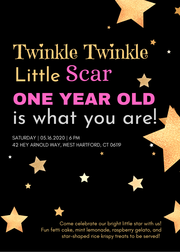 Twinkle Twinkle little Scar